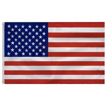 Bandeira Americana EUA 90x150cm (3x5 FT) - Tecido Poliéster