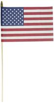 Bandeira americana portátil Banner Valley Forge 20x30 cm