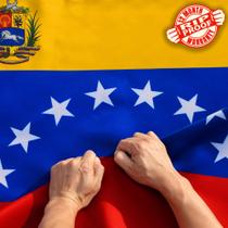 Bandeira Anley à prova de rasgos, dupla face, 3 camadas, Venezuela, 8 estrelas, 90 x 150 cm