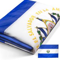 Bandeira Anley EverStrong Series El Salvador 90x150cm Nylon Bandeira Anley EverStrong Series El Salvador 90x150cm Nylon