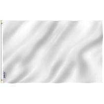 Bandeira Anley Fly Breeze Branco Sólido 120x180cm Poliéster Bandeira Anley Fly Breeze Branco Sólido 120x180cm Poliéster