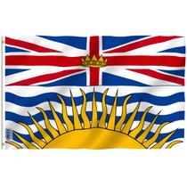 Bandeira Anley Fly Breeze British Columbia 90x150cm Poliéster