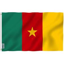 Bandeira Anley Fly Breeze Cameroun 90x150cm Poliéster