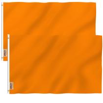 Bandeira Anley Fly Breeze Laranja Sólida 90x150cm Poliéster Bandeira Anley Fly Breeze Laranja Sólida 90x150cm Poliéster