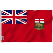 Bandeira Anley Fly Breeze Manitoba 90x150cm Poliéster