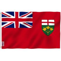Bandeira Anley Fly Breeze Ontario 90x150cm com Ilhós de Latão