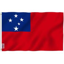 Bandeira Anley Fly Breeze Samoa 90x150cm Poliéster