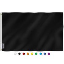 Bandeira Anley Fly Breeze Solid Black 90x150cm Poliéster Bandeira Anley Fly Breeze Solid Black 90x150cm Poliéster