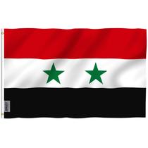 Bandeira Anley Fly Breeze Syria 90x150cm Poliéster