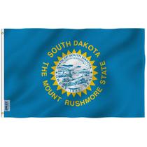 Bandeira Anley South Dakota State 90 x 150 cm Poliéster
