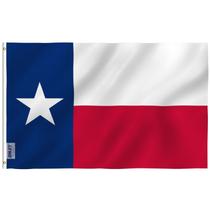Bandeira Anley Texas State 90x150cm de poliéster com ilhós de latão Bandeira Anley Texas State 90x150cm de poliéster com ilhós de latão