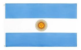 Bandeira Argentina - 1,50x0,90mt Poliéster Cetim