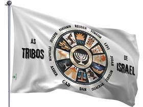 Bandeira as doze tribos de Israel Uma Face 0,90x1,28m - Culto Igreja Entrega Rápida Bandeira as doze tribos de Israel Uma Face 0,90x1,28m - Culto Igreja Entrega Rápida