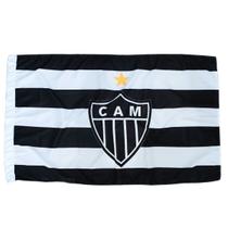 Bandeira Atlético Mineiro Símbolo Preto E Branca Oficial - JC Bandeiras