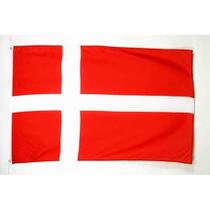 Bandeira AZ FLAG Dinamarca 150x250 cm Poliéster 100D