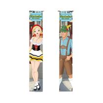 Bandeira Bavária Azul E Branca Para Oktoberfest, Banner De Boas-Vindas Para Decoração Interna E