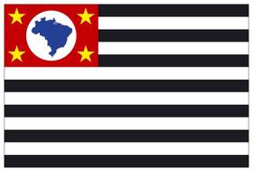 Bandeira BC Estado Sao paulo Dupla Mastro - BandArt Bandeira BC Estado Sao paulo Dupla Mastro - BandArt