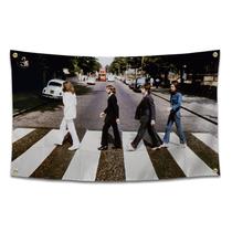Bandeira BIiaiue Beatles Abbey Road 90x150 cm Durável