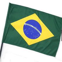 Bandeira Brasil Bandeira de Tecido Brasileira Esportiva Com e Sem Haste