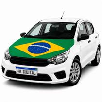 Bandeira Brasil Para Capô Automotivo Universal Com 8 Tiras E Acabamento Premium Top Bandeira Brasil Para Capô Automotivo Universal Com 8 Tiras E Acabamento Premium Top