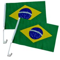 Bandeira brasil para carro - 02 un