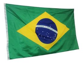 Bandeira Brasil Poliéster 140x90cm Grande para Bastão Oficial