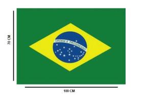 Bandeira Brasil Sem Haste 70x100cm A70100