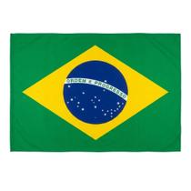 Bandeira Brasil Tecido Com Haste Branca 60x90 Nacional Bandeira Brasil Tecido Com Haste Branca 60x90 Nacional