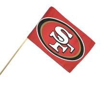 Bandeira C/ Bastão 45x30 NFL San Francisco 49ers - Wincraft