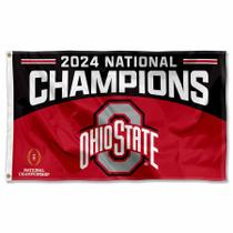 Bandeira Campeões Ohio State Buckeyes Futebol Universitário 2024