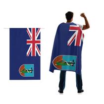 Bandeira Cape LUCKGEEY Montserrat Dia da Independência 150D 90x150cm Bandeira Cape LUCKGEEY Montserrat Dia da Independência 150D 90x150cm