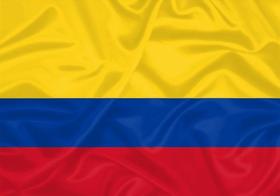 Bandeira Colômbia 1,50x0,90mt Copa do Mundo Futebol