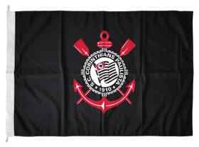 Bandeira Corinthians Oficial Licenciada 2,5 Panos Grande JC Bandeiras Bandeira Corinthians Oficial Licenciada 2,5 Panos Grande JC Bandeiras