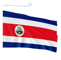 Bandeira Costa Rica Oficial Importada 150 X 90 Cm Qualidade