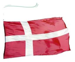 Bandeira Da Dinamarca 90cm X 150 Cm Copa Do Mundo