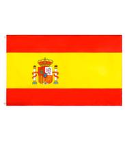 Bandeira da Espanha Dupla Face 1,50 x 0,90 Mts Alta Qualidade - Estilo Boleiro
