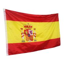 Bandeira da Espanha Dupla Face - 90cm x 150cm - Extra Festas