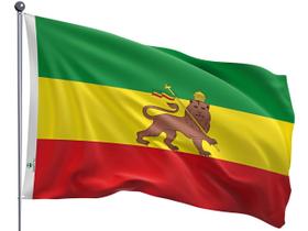 Bandeira da Etiópia e Leão da Tribo de Judá Dupla Face Estampada Tamanho 70x100cm - Culto Igreja Entrega Rápida Bandeira da Etiópia e Leão da Tribo de Judá Dupla Face Estampada Tamanho 70x100cm - Culto Igreja Entrega Rápida