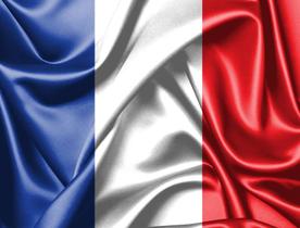 Bandeira da França 80cmx140cm Tecido Oxford 100% Poliéster Bandeira da França 80cmx140cm Tecido Oxford 100% Poliéster