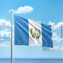 Bandeira da Guatemala 80cmx140cm Tecido Oxford 100% Poliéster
