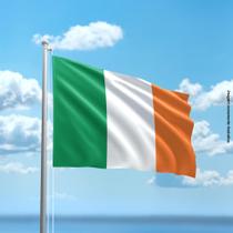 Bandeira da Irlanda 80cmx140cm Tecido Oxford 100% Poliéster