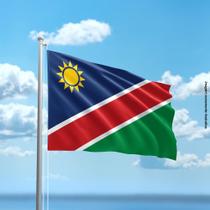 Bandeira da Namíbia 80cmx140cm Tecido Oxford 100% Poliéster