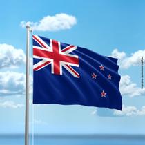Bandeira da Nova Zelândia 80cmx140cm Tecido Oxford 100% Poliéster