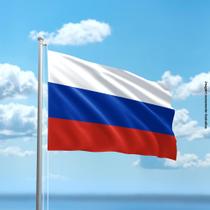 Bandeira da Rússia 80cmx140cm Tecido Oxford 100% Poliéster