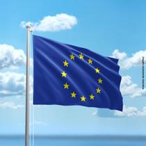 Bandeira da União Europeia 80cmx140cm Tecido Oxford 100% Poliéster