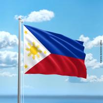Bandeira das Filipinas 80cmx140cm Tecido Oxford 100% Poliéster