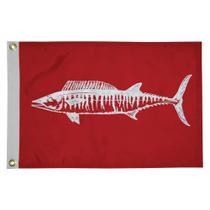 Bandeira de barco TaylorMade Fisherman's Catch Red Wahoo 12x18cm