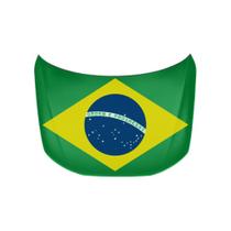 Bandeira De Brasil Para Capô De Carro 145 X 105Cm Unidade
