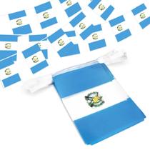 Bandeira de Cordas da Guatemala Anley - 33 Pés com 38 Bandeiras