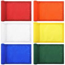 Bandeira de golfe Oudain, 6 peças de nylon impermeável, 20 x 15 cm para quintal Bandeira de golfe Oudain, 6 peças de nylon impermeável, 20 x 15 cm para quintal